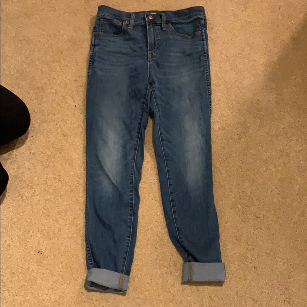 Madewell blue denim jeans